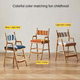 Beech Solid Wood Children's Adjustable Learning Chair.