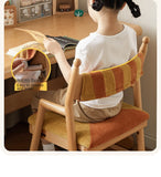 Beech Solid Wood Children's Adjustable Learning Chair.