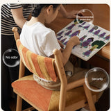 Beech Solid Wood Children's Adjustable Learning Chair.