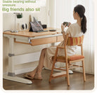 Beech Solid Wood Children's Adjustable Learning Chair.