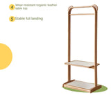 Beech Solid Wood Kids Floor Hanger