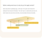 Beech Solid Wood, Solid Rubberwood Children's Desk