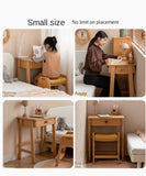 Beech Solid Wood Children's Study Writing Desk.