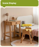Beech Solid Wood Children's Study Writing Desk.