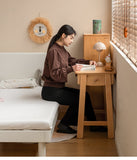 Beech Solid Wood Children's Study Writing Desk.