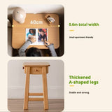 Beech Solid Wood Children's Study Writing Desk.