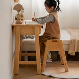 Beech Solid Wood Children's Study Writing Desk.