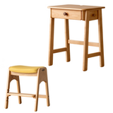 Beech Solid Wood Children's Study Writing Desk.