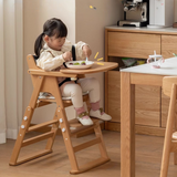 Beech Solid Wood Baby Lifting Dining Chair.
