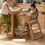 Beech Solid Wood Baby Lifting Dining Chair.