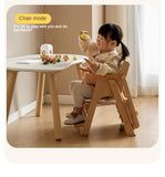 Beech Solid Wood Baby Lifting Dining Chair.