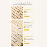 Beech solid wood children's guardrail bed with light