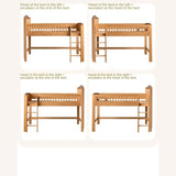 Beech Solid Wood Children's with Light Guardrail Bed