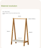 Beech Solid Wood Kids Wardrobe