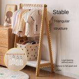 Beech Solid Wood Kids Wardrobe