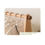 Beech Solid Wood Kids Wardrobe