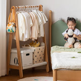 Beech Solid Wood Kids Wardrobe