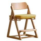 Beech Solid Wood Kid's Adjustable Elevating Chair.