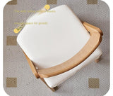 Beech Solid Wood Kid's Adjustable Elevating Chair.