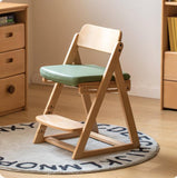 Beech Solid Wood Kid's Adjustable Elevating Chair.