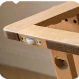 Beech Solid Wood Kid's Adjustable Elevating Chair.