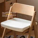 Beech Solid Wood Kid's Adjustable Elevating Chair.
