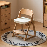 Beech Solid Wood Kid's Adjustable Elevating Chair.