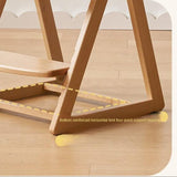 Beech Solid Wood Kid's Adjustable Elevating Chair.