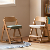 Beech Solid Wood Kid's Adjustable Elevating Chair.