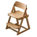 Beech Solid Wood Kid's Adjustable Elevating Chair.