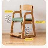 Beech Solid Wood Children's Adjustable Lift Chair.
