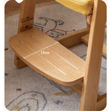 Beech Solid Wood Children's Adjustable Lift Chair.