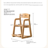 Beech Solid Wood Children's Adjustable Lift Chair.