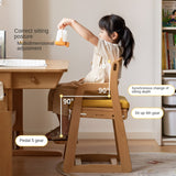 Beech Solid Wood Children's Adjustable Lift Chair.