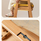 Beech Solid Wood Children's Adjustable Lift Chair.