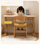 Beech Solid Wood Children's Adjustable Lift Chair.