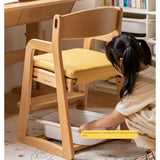 Beech Solid Wood Children's Adjustable Lift Chair.