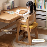 Beech Solid Wood Children's Adjustable Lift Chair.