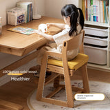 Beech Solid Wood Children's Adjustable Lift Chair.