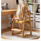 Beech Solid Wood Children's Adjustable Lift Chair.