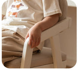 Birch Solid Wood Children's Cream Style Lift Chair.