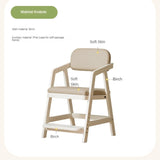 Birch Solid Wood Children's Cream Style Lift Chair.