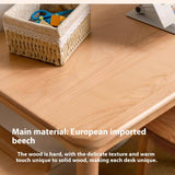 Beech Solid Wood Children's Learning Desk.