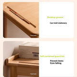 Beech Solid Wood Children's Learning Desk.