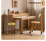 Beech Solid Wood Children's Learning Desk.