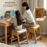 Beech Solid Wood Children's Lift Study Chair.