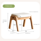Beech Solid Wood Children's Lift Study Chair.