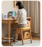 Beech Solid Wood Children's Lift Study Chair.