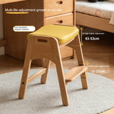 Beech Solid Wood Children's Lift Study Chair.