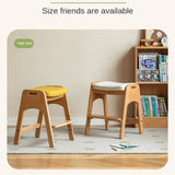 Beech Solid Wood Children's Lift Study Chair.